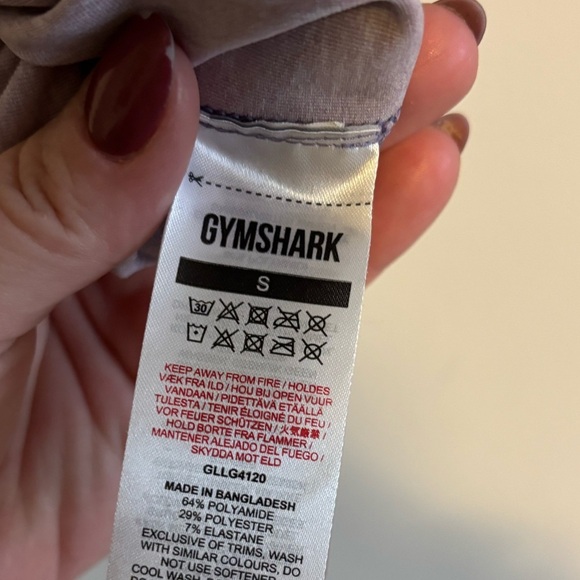 Gymshark Purple Ombre Leggings size small NWOT - Picture 5 of 5